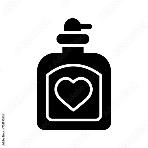 Perfume Bottle Vector Icon