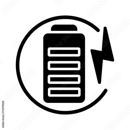 Charge Battery Vector Icon