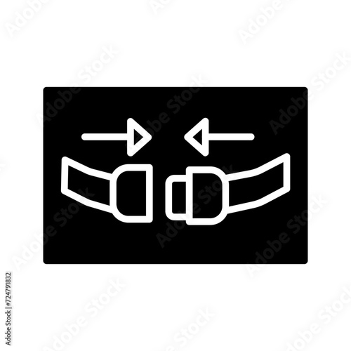 Seat Belt Vector Icon