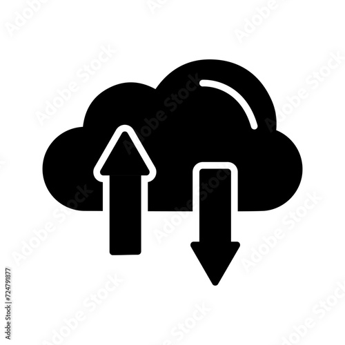 Cloud Storage Vector Icon