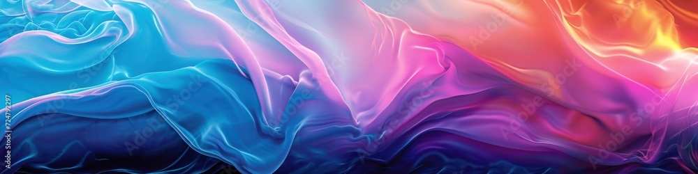 Obraz premium Dynamic neon background. Background for wallpaper, presentations, education, etc