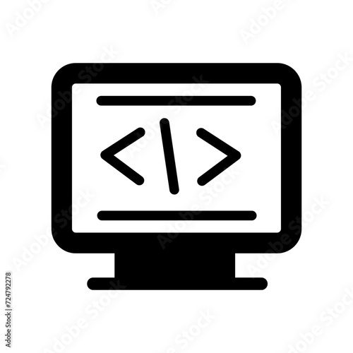 Coding Vector Icon