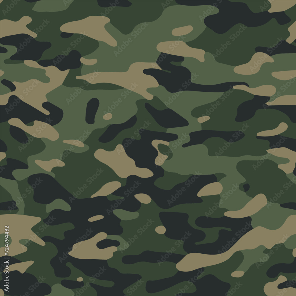 Camouflage pattern, seamless camo, military pattern Camouflage pattern, seamless camo, military pattern