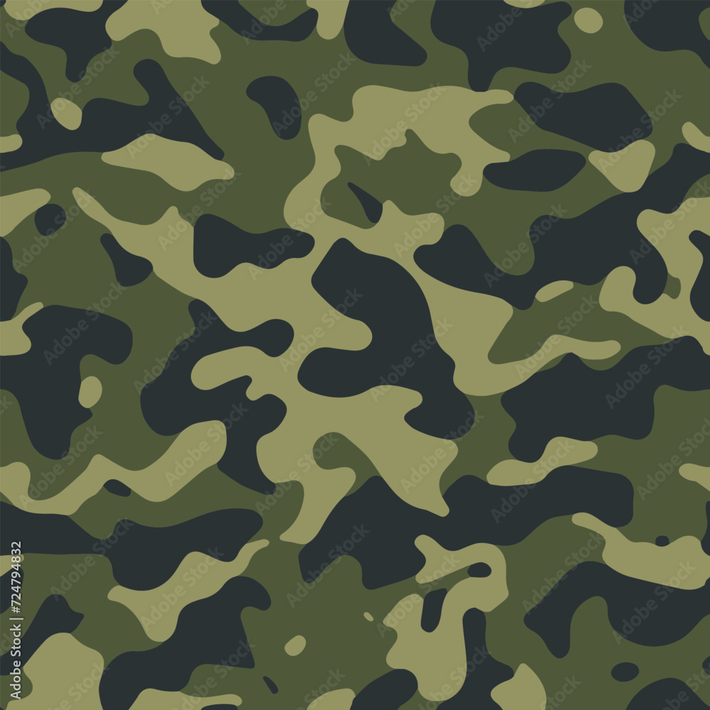 Camouflage pattern, seamless camo, military pattern Camouflage pattern, seamless camo, military pattern