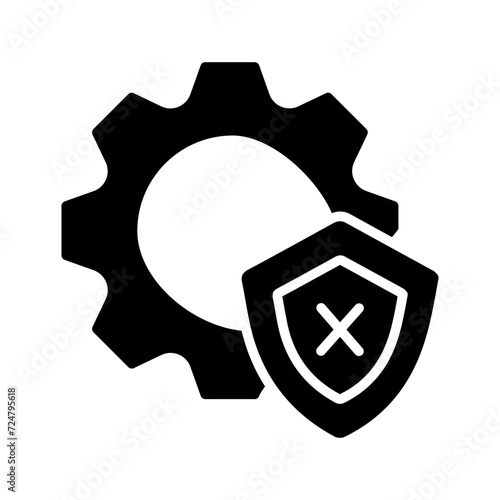 Unprotected Vector Icon photo