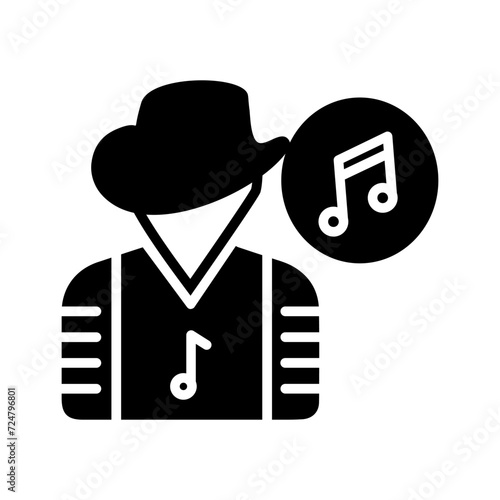Musician Vector Icon