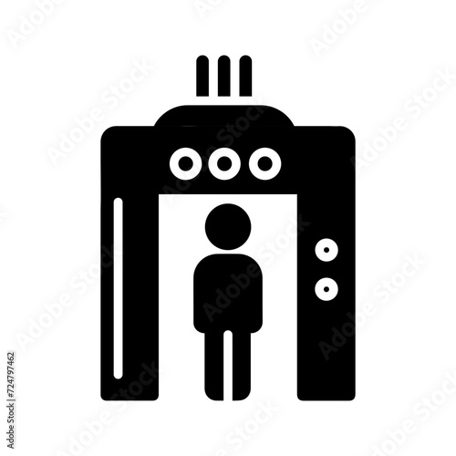 Airport Security Vector Icon