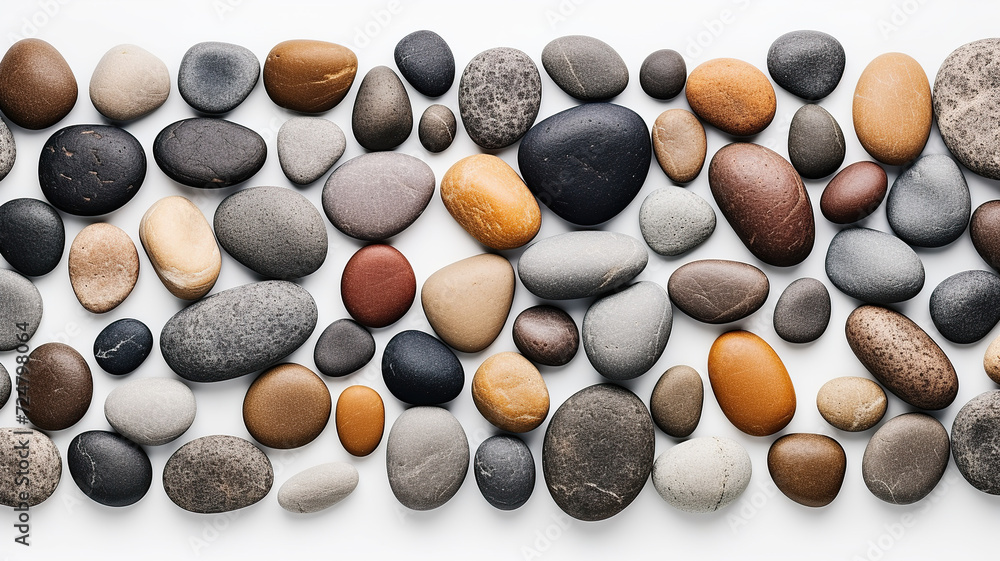 Wet stone texture isolated on a white background Wet stone texture isolated on a white background