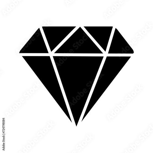 Diamond Vector Icon