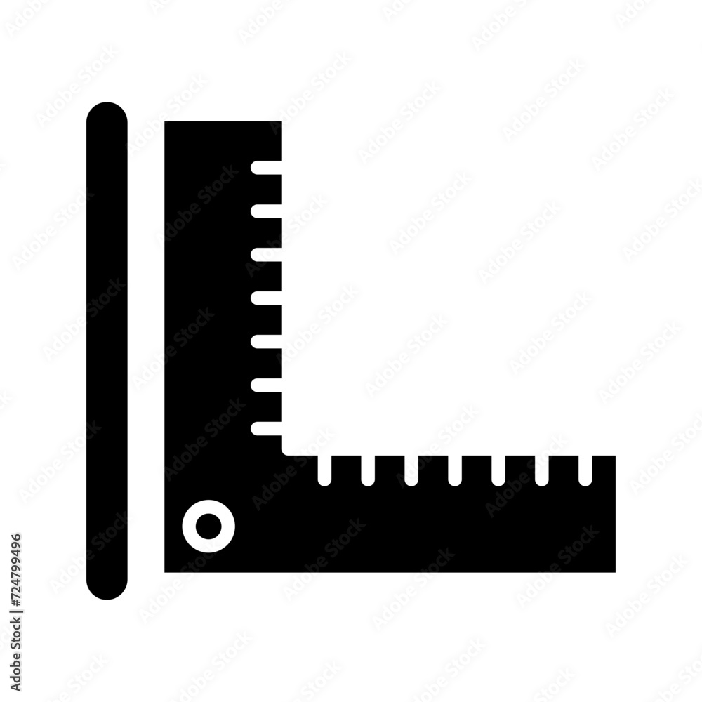 Ruler Vector Icon