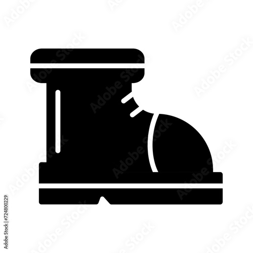 Ski Boots Vector Icon