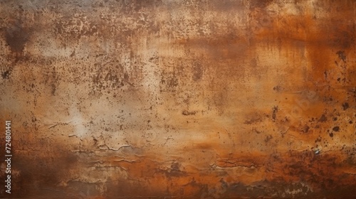 A rusted metal surface with visible rust. Suitable for industrial and grunge concepts