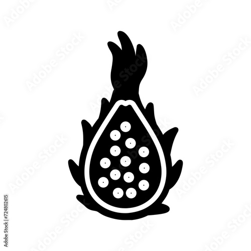 Dragon Fruit Vector Icon