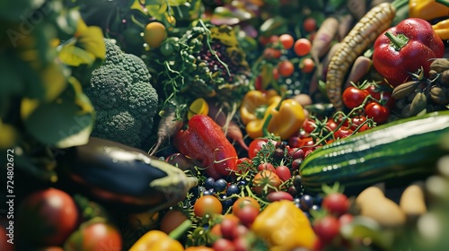 Global celebration of fresh vegetable for health