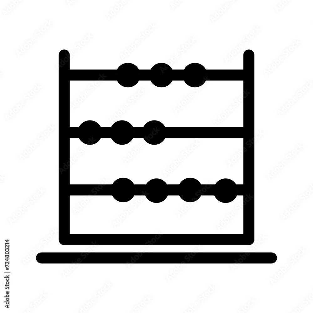 Abacus Vector Icon