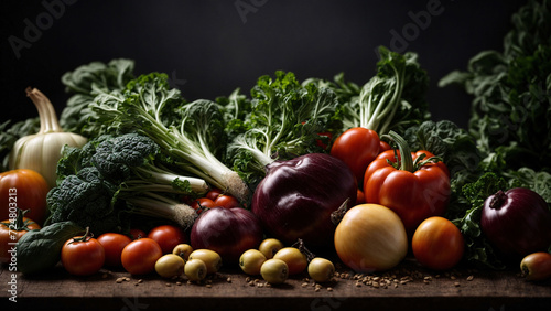 Vegetables  studio photograph professional photoshoot  bright light