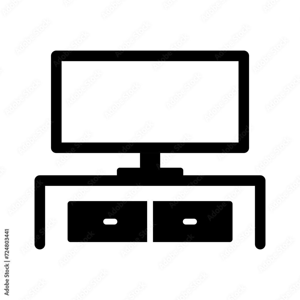 Stand Vector Icon Stand Vector Icon