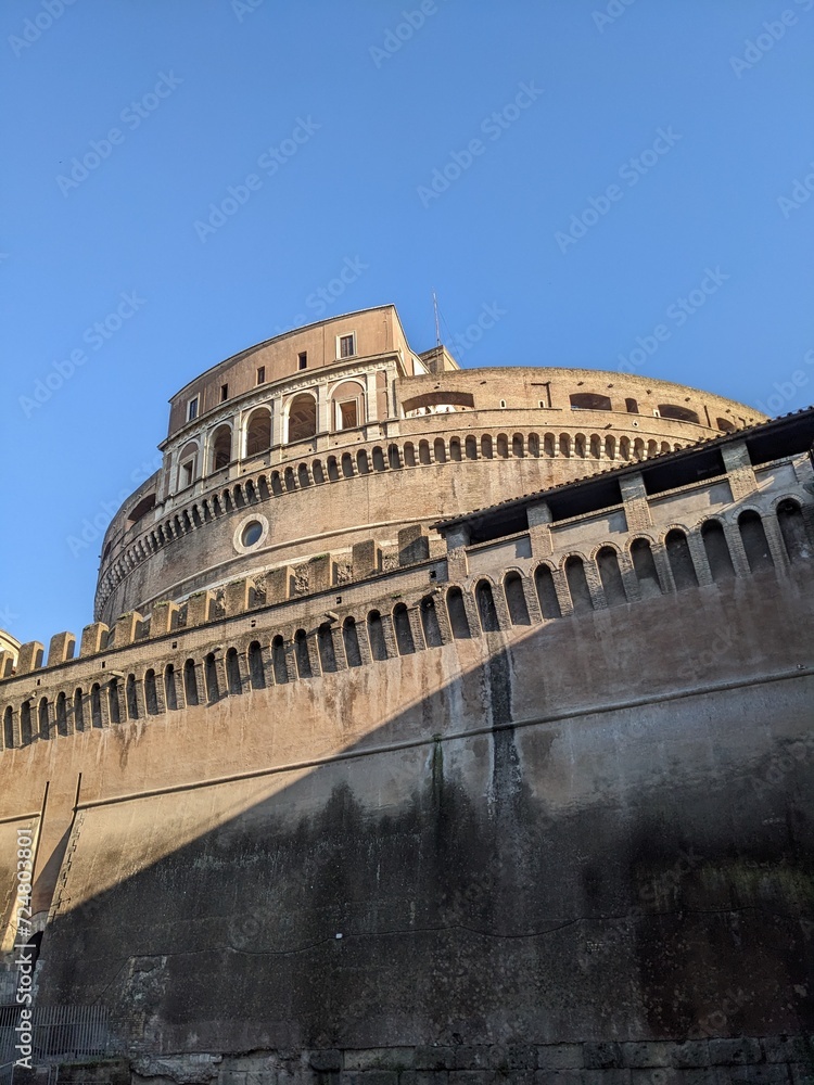 Castle of saint angel in Rome, Italy