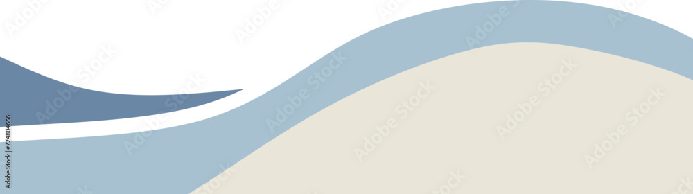 Wave Corner Shape Element Wave Corner Shape Element