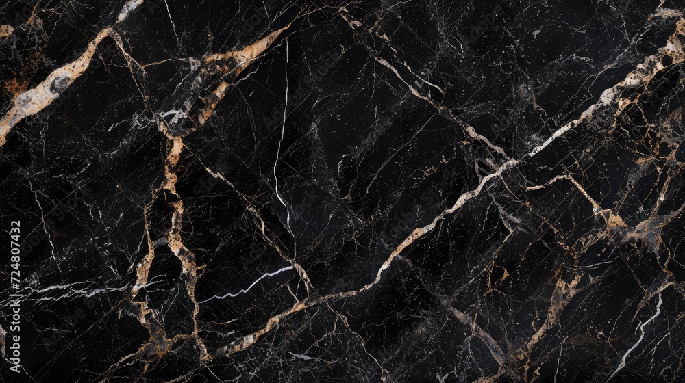 black marble background. black Portoro marbl wallpaper and counter tops. black marble floor and wall tile. black travertino marble texture. natural granite stone.