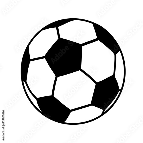 Football soccer ball sports doodles