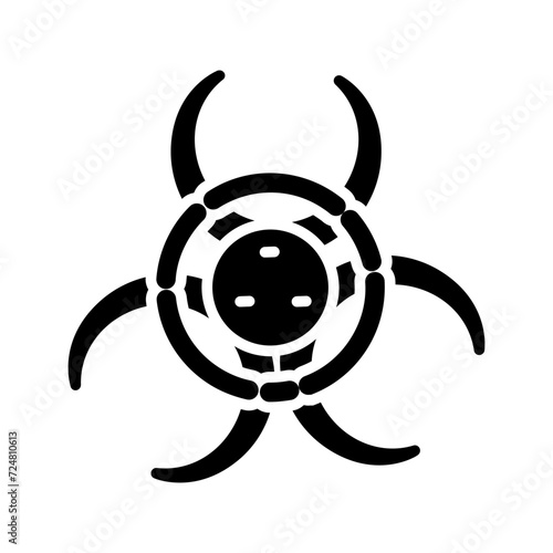 Biohazard Vector Icon
