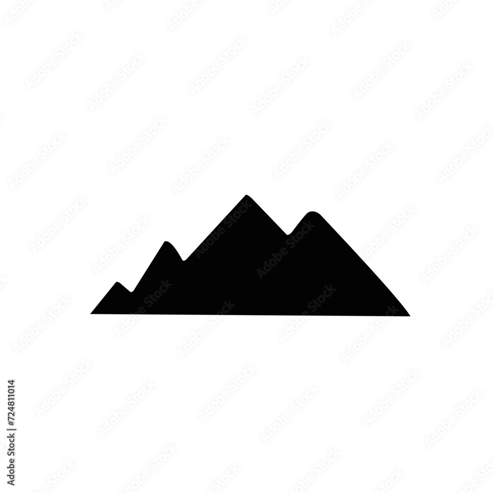 Mountain silhouette 