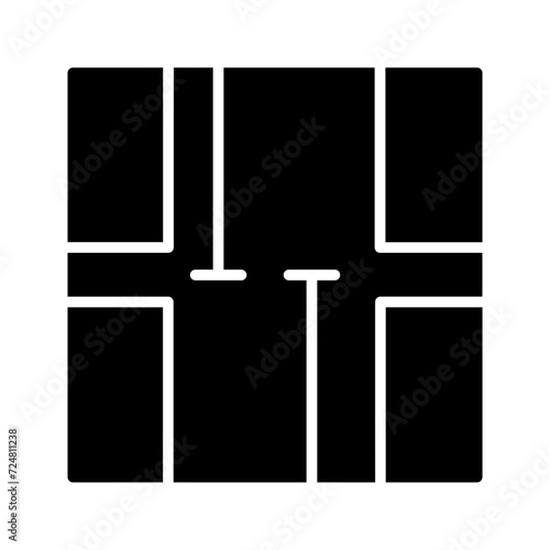 Evacuation Plan Vector Icon