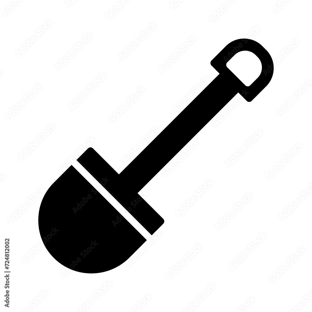 Hand Shovel Vector Icon Hand Shovel Vector Icon