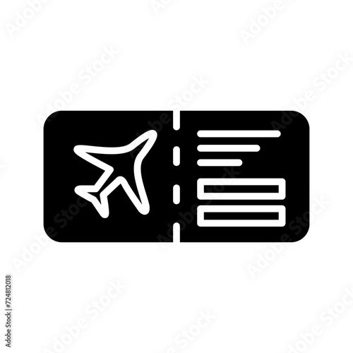 Plane Tickets Vector Icon