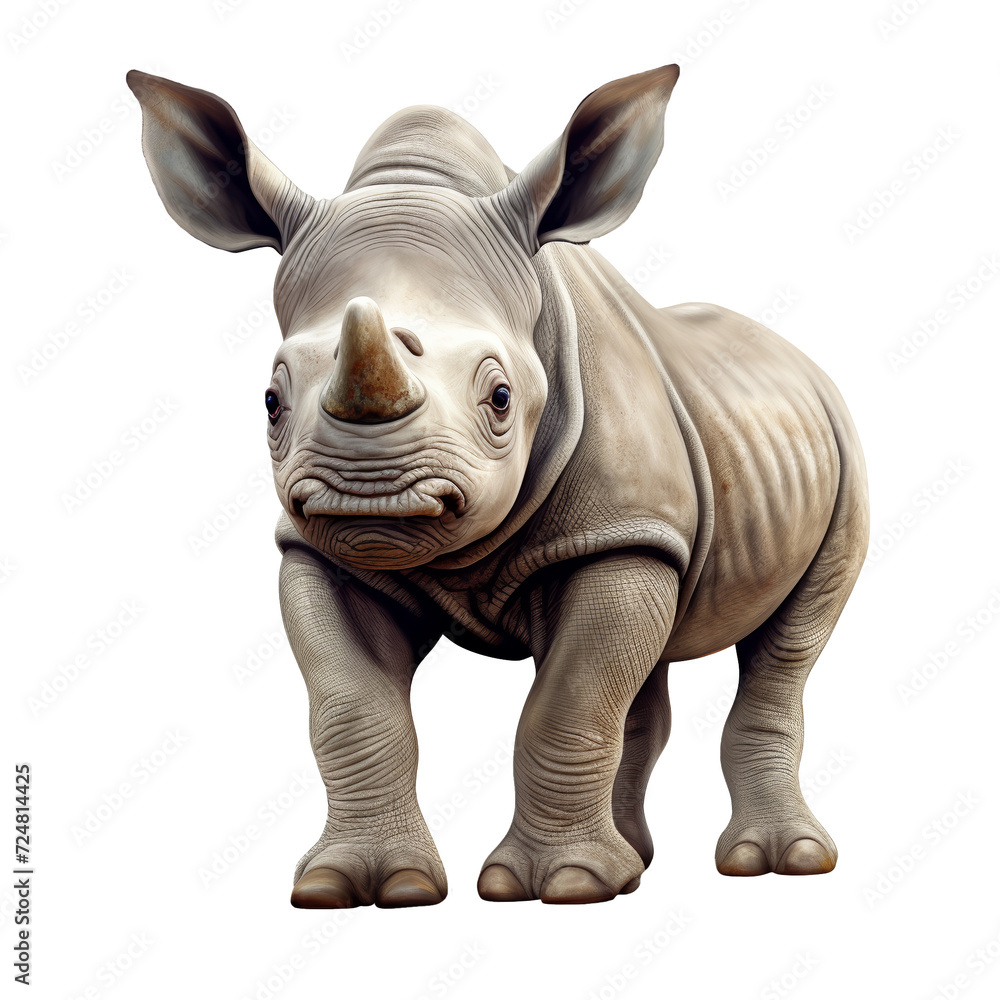 Obraz premium Baby Rhino