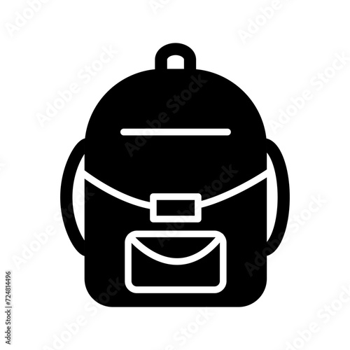 Backpack Vector Icon