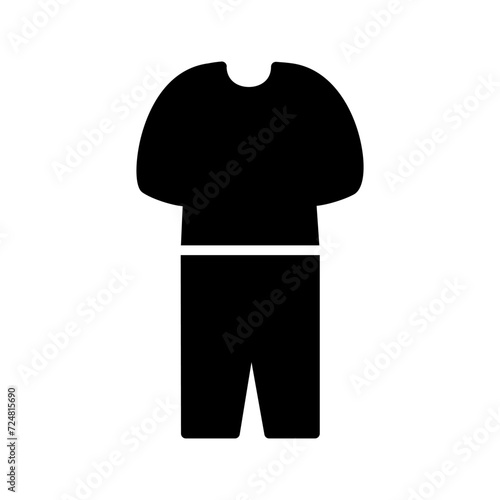Pyjamas Suit Vector Icon