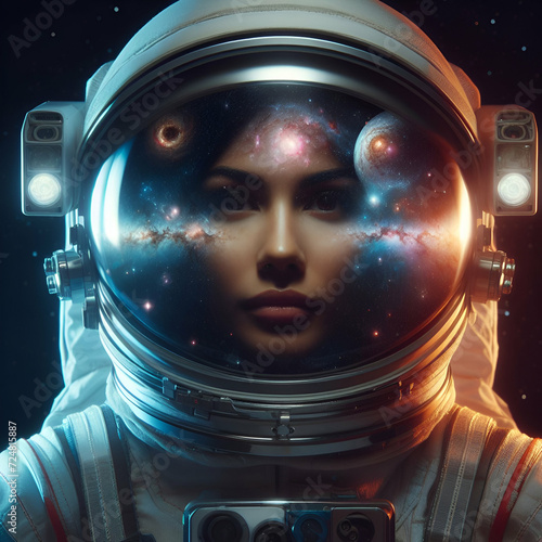 Astronaut in space © Taiwo