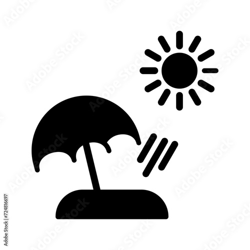 Beach Vector Icon