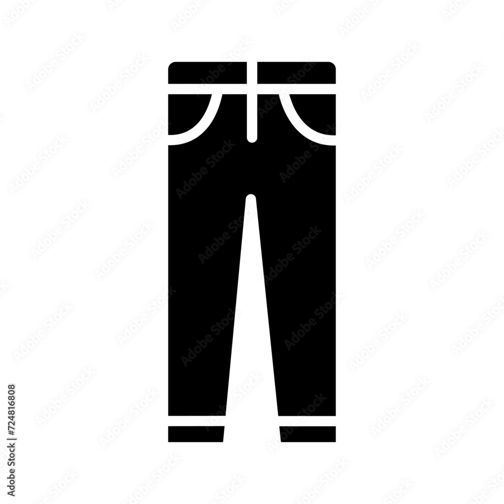 Trousers Vector Icon Trousers Vector Icon