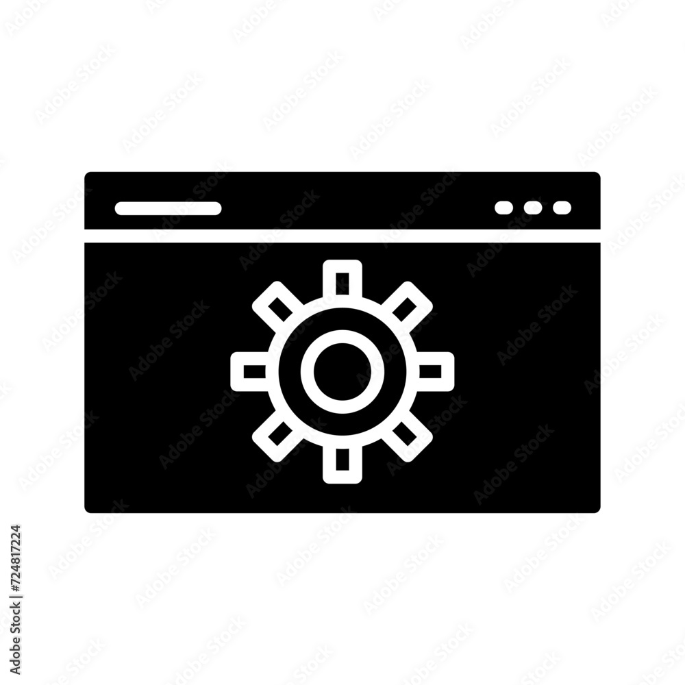 Web Optimization Vector Icon Web Optimization Vector Icon