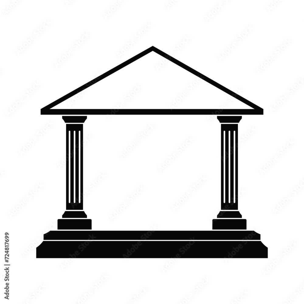 Fototapeta premium House Terrace icon