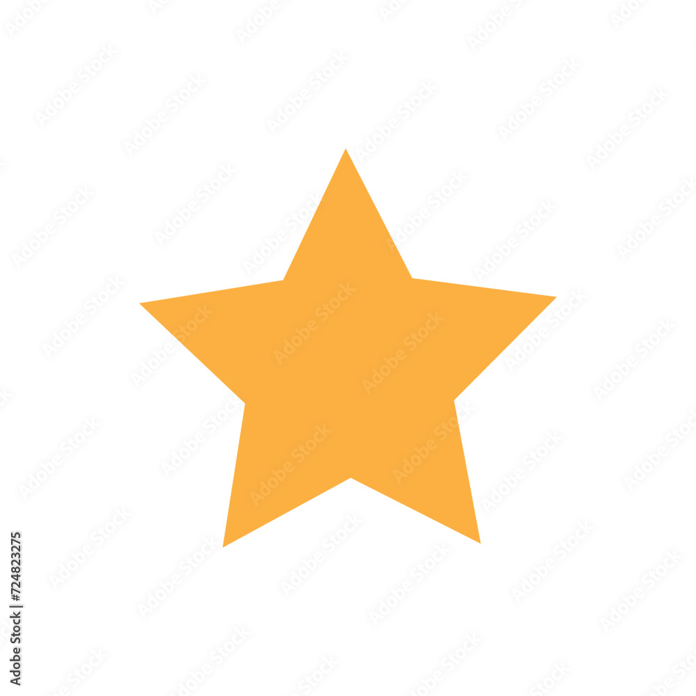  star Bookmark icon logo vector symbol illustration