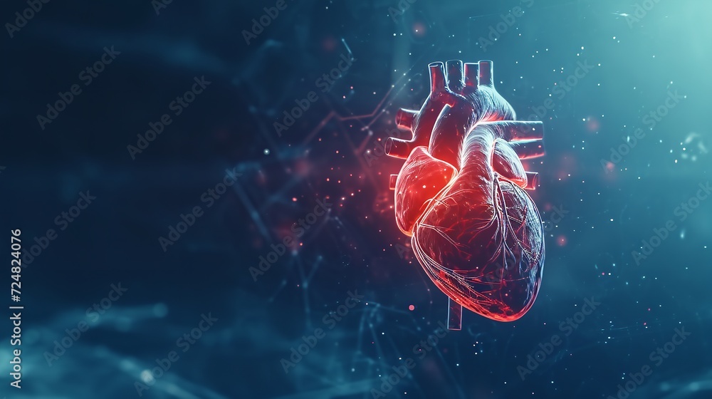 custom made wallpaper toronto digitalHeart beet with medical background on world health day