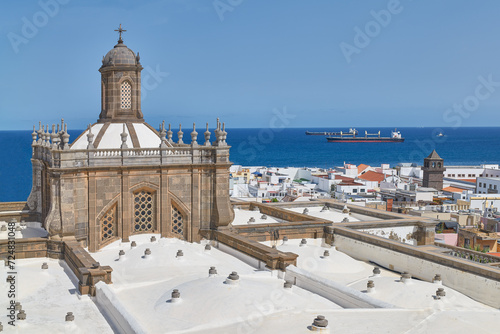 Gran Canaria island, nature and architecture