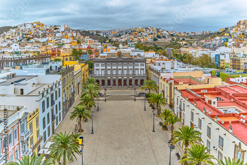 Gran Canaria island, nature and architecture
