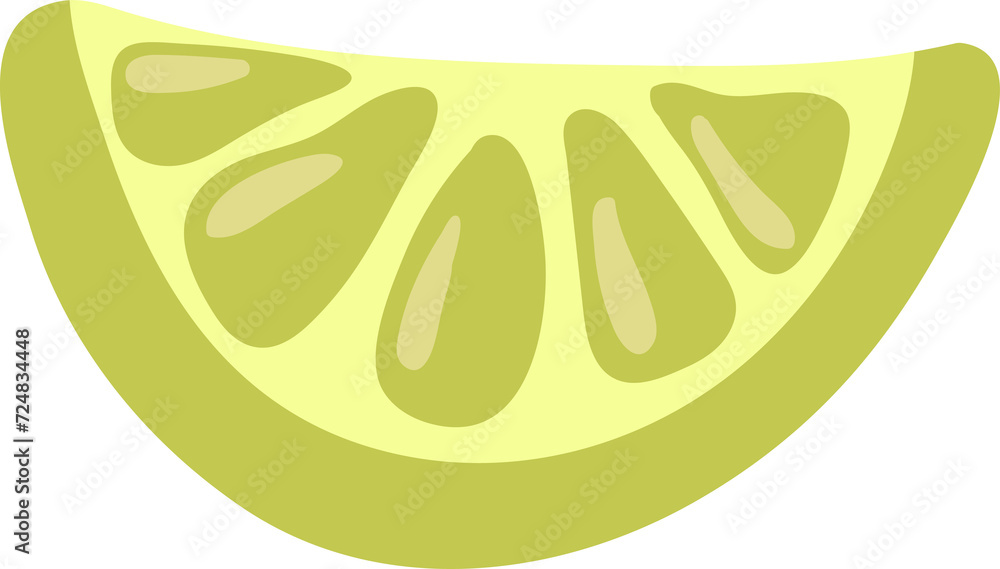 Hand drawn lime Hand drawn lime