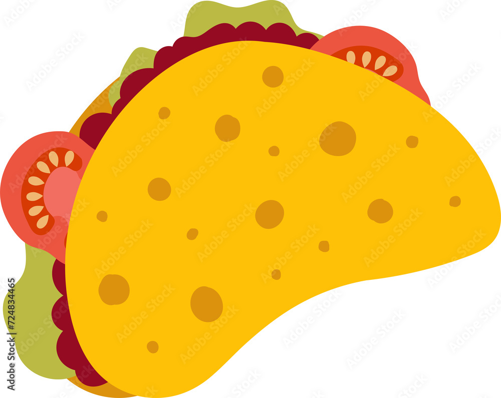 Hand drawn Taco Hand drawn Taco