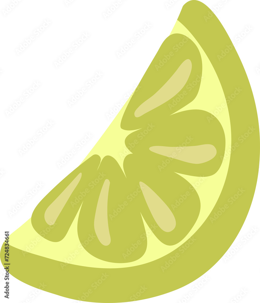 Hand drawn lime
