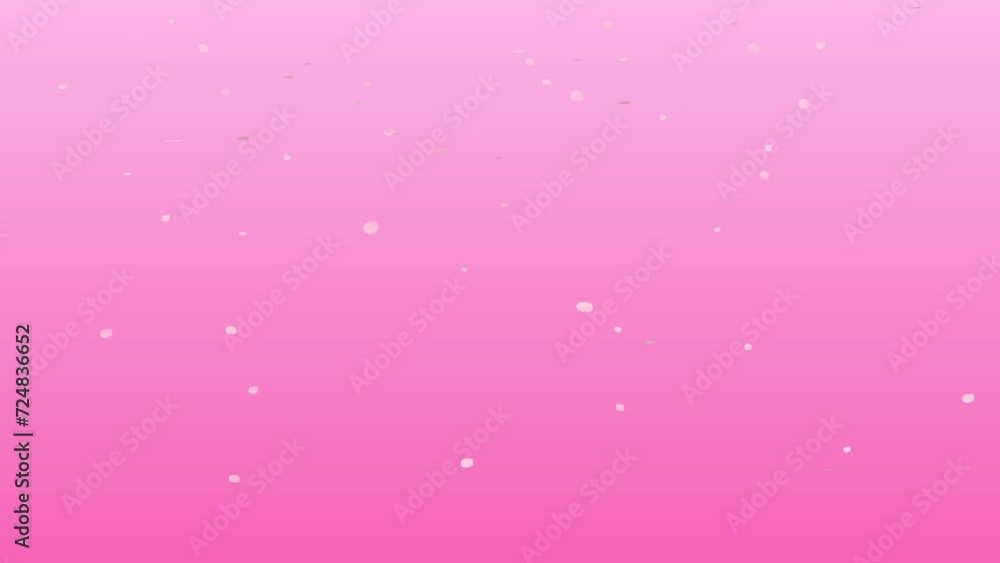 桜の花びらが舞い散る背景動画 桜の花びらが舞い散る背景動画