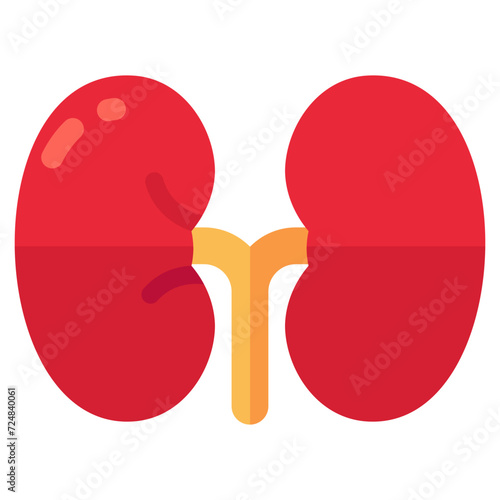 Premium download icon of kidneys