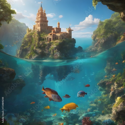 Fantasy Building Background Very Cool