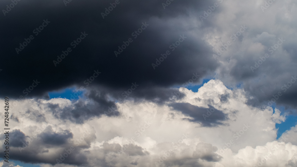 Obraz premium Vue rapprochée de cumulus