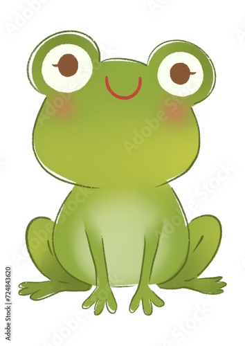 A Frog, This is for children learning vocabulary.